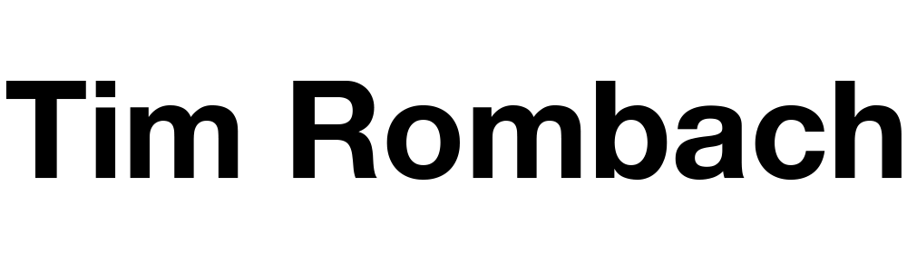 Tim Rombach Consulting